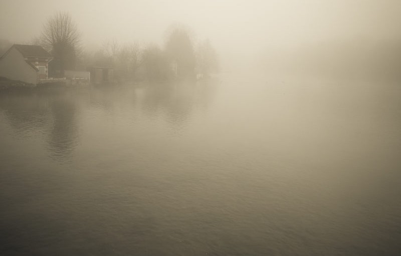 Brouillard sur la Touvre